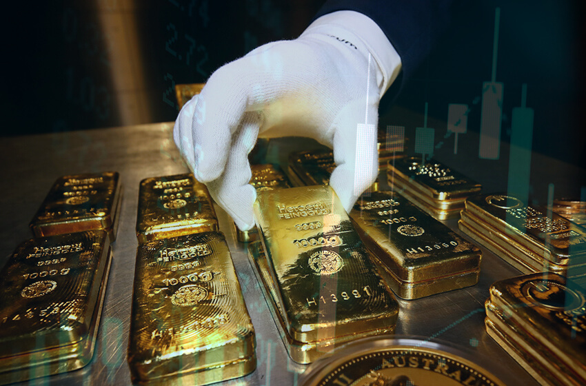  Emas Naik Lebih Tinggi karena Dolar Melemah; Trader Menunggu Data AS
