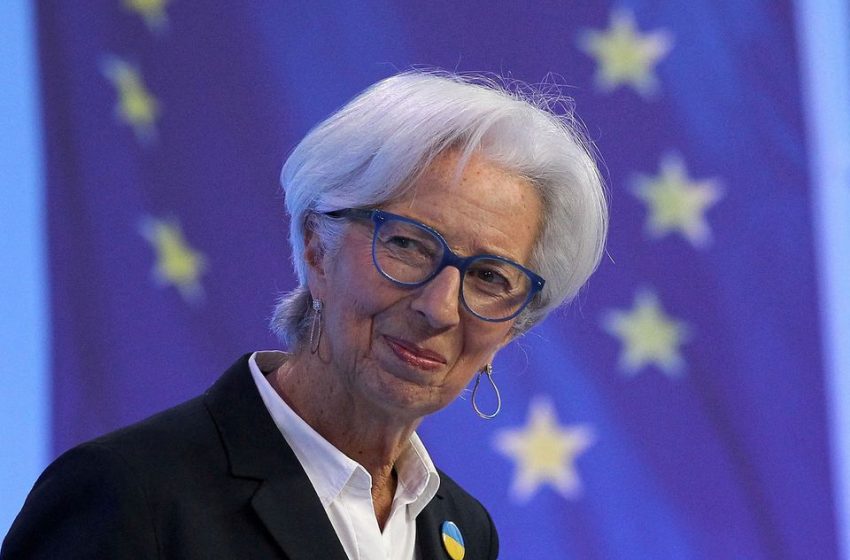  Zona Euro Menghadapi Pertumbuhan yang Lebih Lambat, Inflasi yang Lebih Tinggi; Lagarde dari ECB