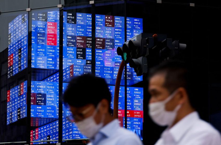  Pasar Bursa Asia Melemah Menjelang Data Inflasi AS
